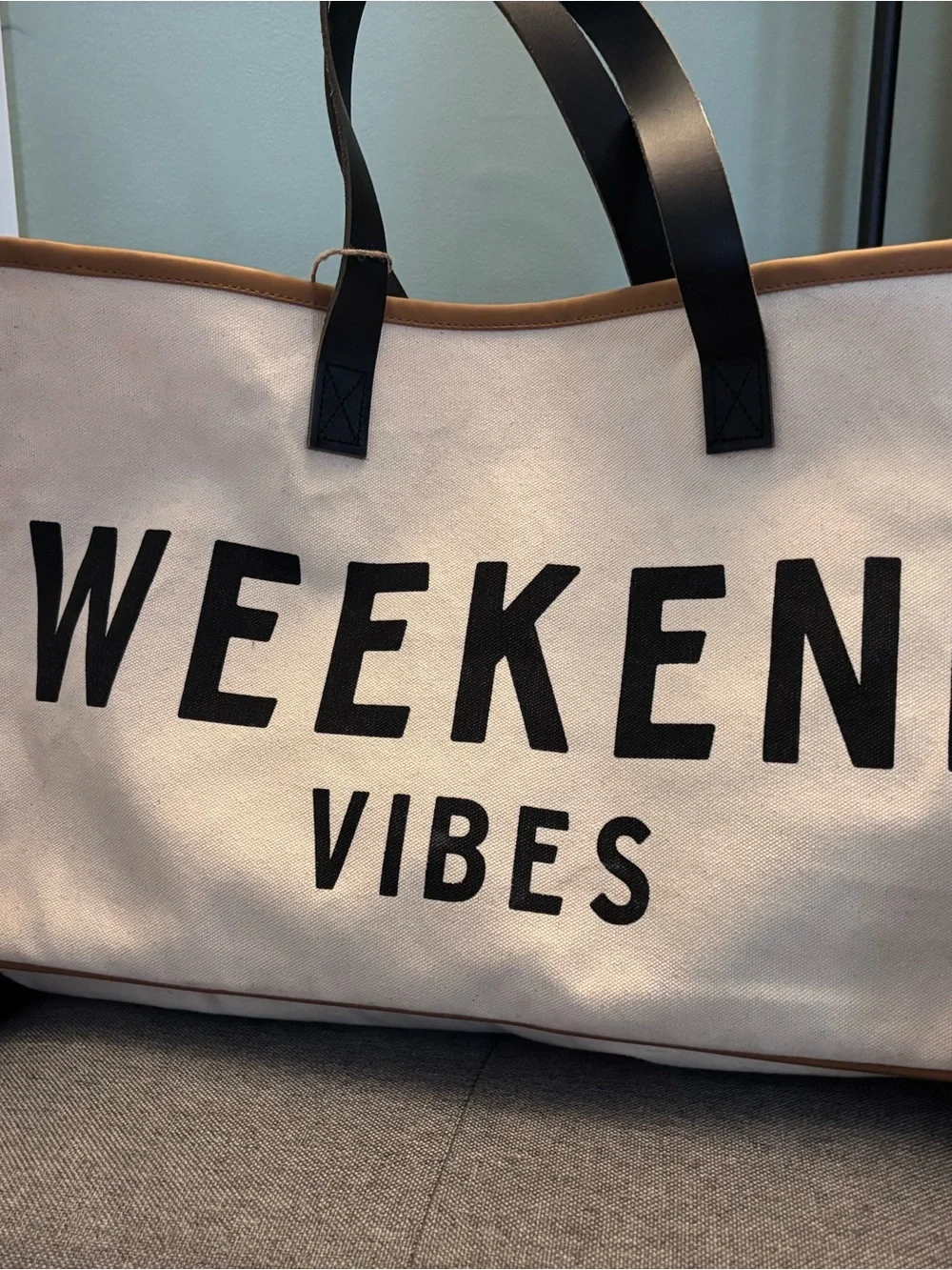 Santa Barbara Design Studio Weekend Vibes Canvas Tote